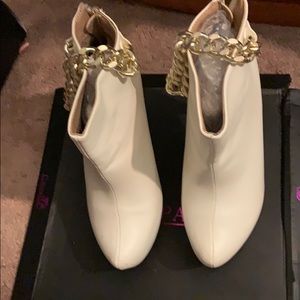 High heel ankle boots